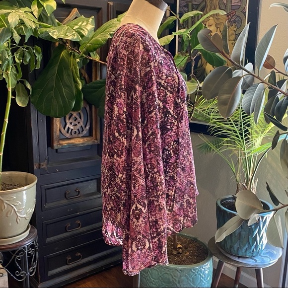 Show Me Your MuMu Purple Python Tunic - Picture 7 of 14